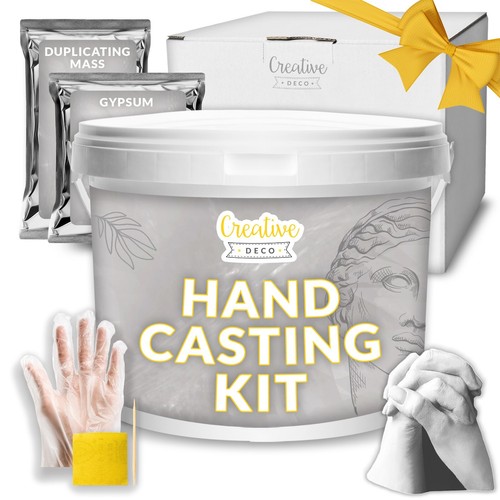 Hand casting kit plaster - casting,