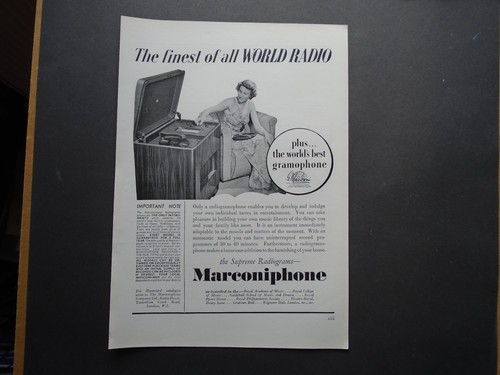 Vintage marconiphone - ,