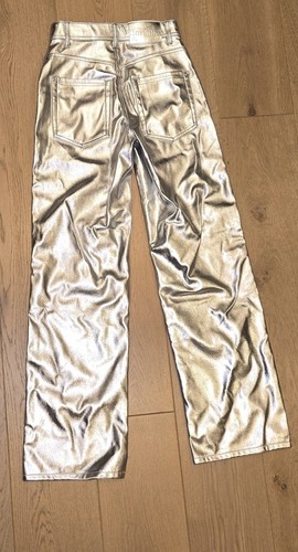 Bershka metallic silver - bershka,