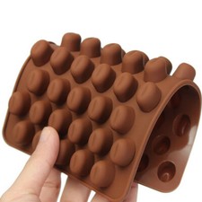 COFFEE BEAN Chocolate Candy Silicone Bakeware Mould Sugarpaste Cake Wax Melts