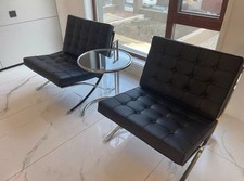 A pair of  Barcelona Style Chair