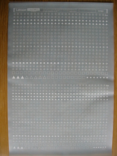 Letraset symbols 24pt - symbols,