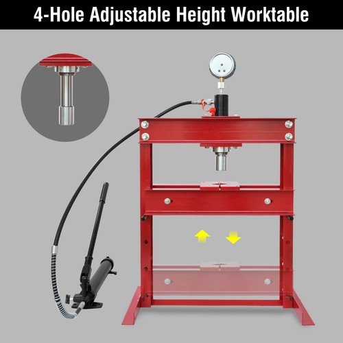 Ton hydraulic shop press - 12,