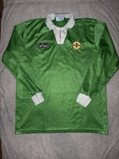 Northern Ireland 1994 1996 Match Worn Shirt Long Sleeve (XL)