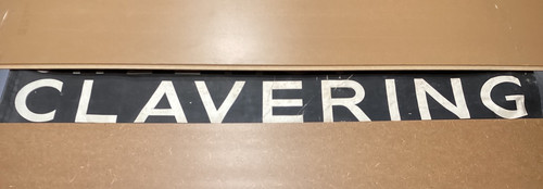 Original 1965 printed canvas