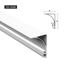 1M LED Profile Aluminium Channel Extrusion Housing Track For LED Strip Light