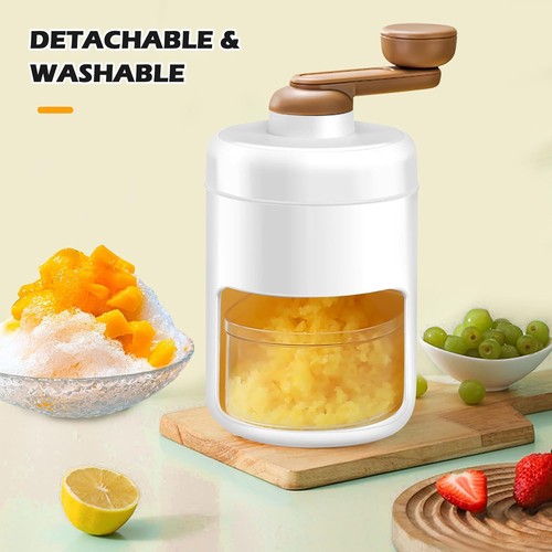 Portable crank ice crusher - portable,