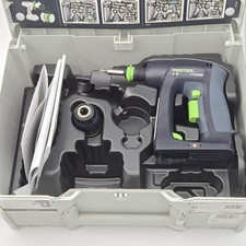 Festool C18 Li-Ion Cordless Drill Driver in Systainer – Body Only – 576434