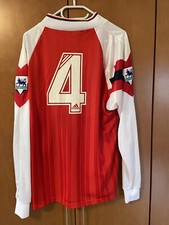 Arsenal Match Worn Shirt 1993