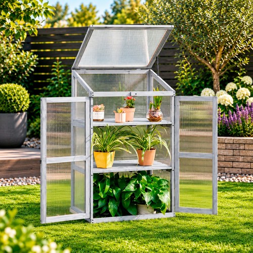Neo mini wooden greenhouse - neo,