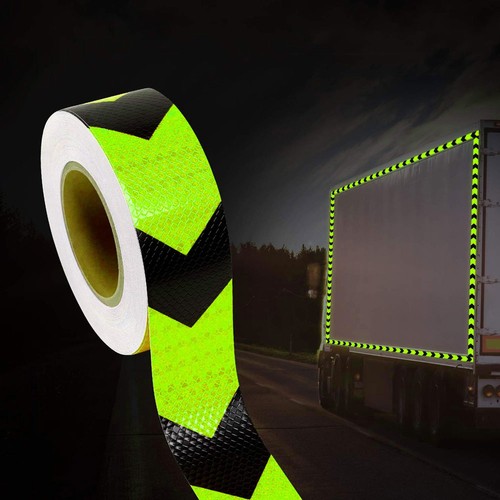 Reflective safety warning tape - reflective,