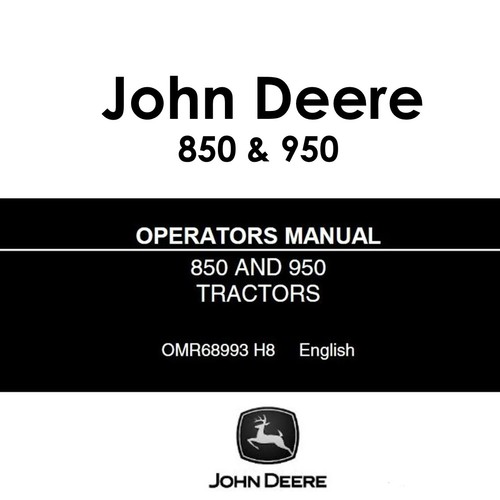 John deere 850 - john,