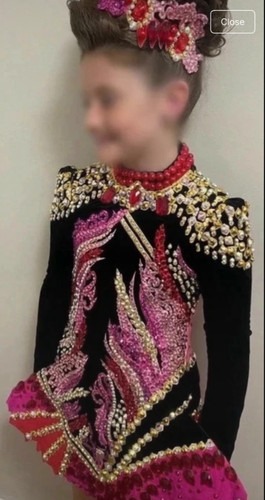Irish dancing solo dress - irish,
