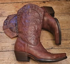 Vintage Brown Leather Cowboy