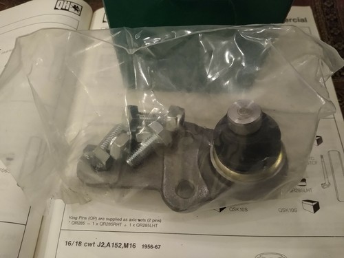 Suspension lower ball joint - ball,