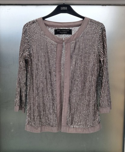 Zara sequin jacket - sequin,
