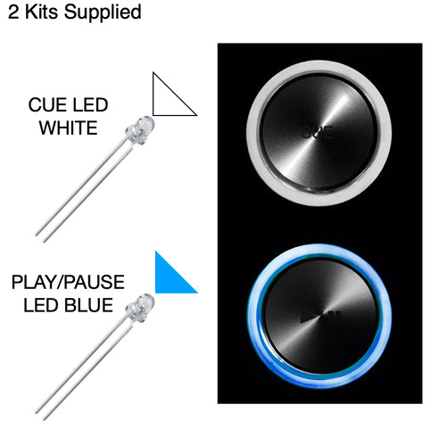 Pioneer cdj 1000 blue white - blue,
