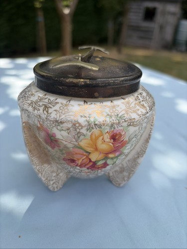 Vintage sugar cube bowl with - bowl,