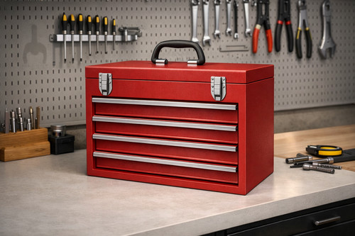 Durhand metal tool chest - metal,