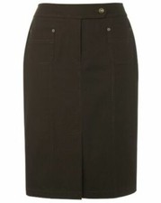 ***BNWT LADIES WOMEN BROWN / BLACK / GREY COTTON SKIRTS  SIZE _16 to 32***
