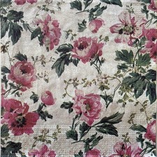 4 Luncheon paper napkins