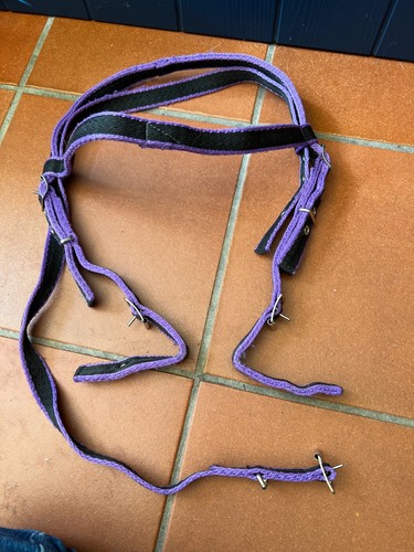 Libby half bridle synthetic - half,
