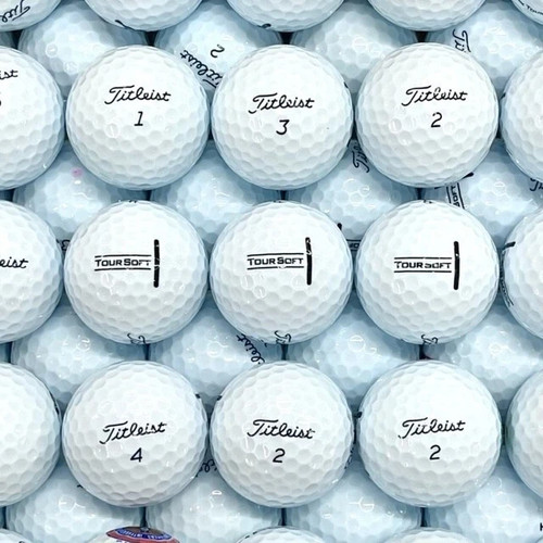 100 titleist tour soft - tour, used