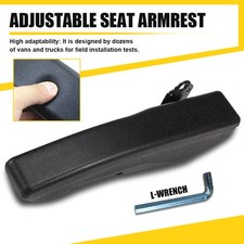 120 degree Universal Left Adjustable Seat Armrest Fits Cars ,Trucks,Vehicle Seat