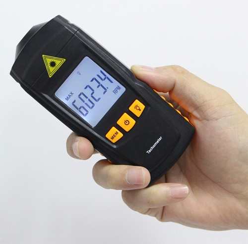 Digital lcd laser tachometer - laser,