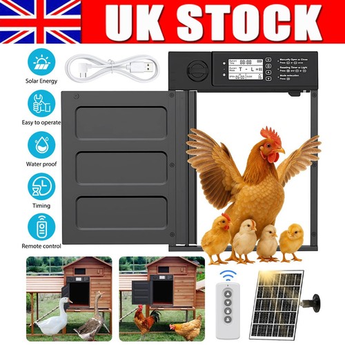 Automatic chicken coop door - automatic,
