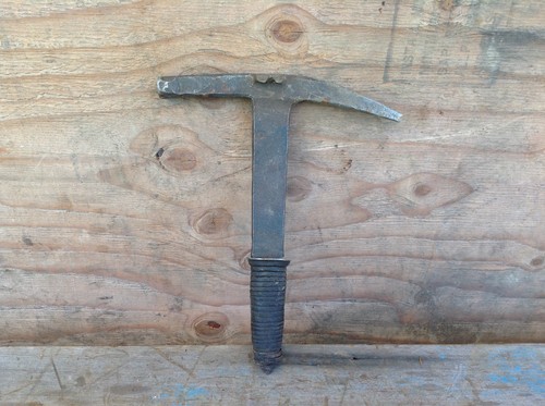 Vintage slate roofing hammer - slate,