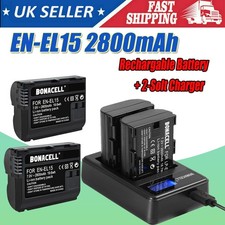 2~4x 2800mAh EN-EL15 Battery