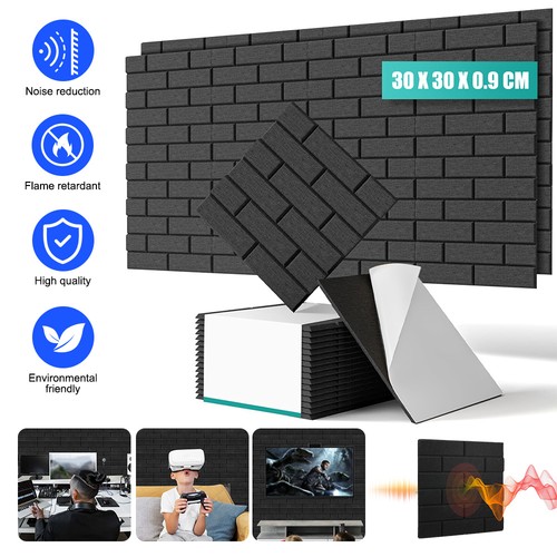 12x acoustic wall panel tiles - 12x,
