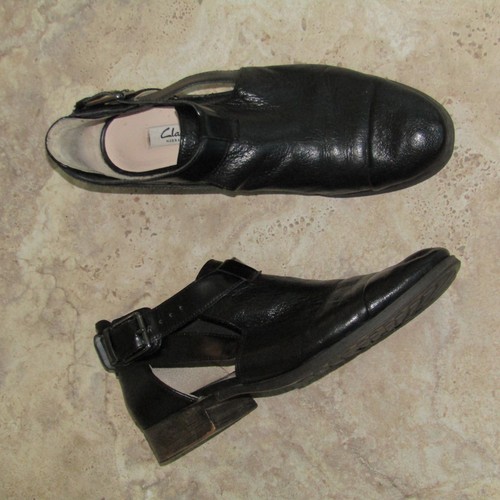Clarks narrative black - black, leather