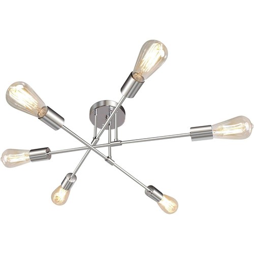 Sputnik ceiling light chrome - sputnik,