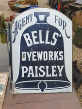 Antique Original Enamel Sign