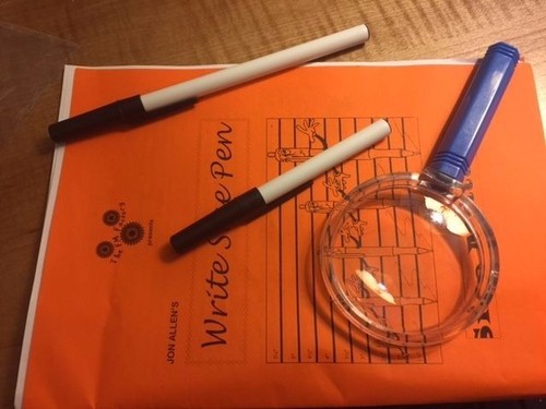 Write size pen jon - by,
