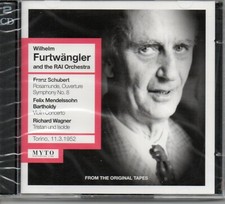 SCHUBERT - ROSAMUNDE - WAGNER -TRISTAN UND ISOLDE - RAI - FURTWANGLER - 1952
