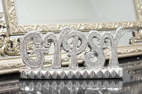 Silver crystal crushed diamond - crushed,