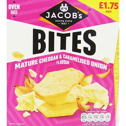 Jacob bites mature - jacob's, cheddar