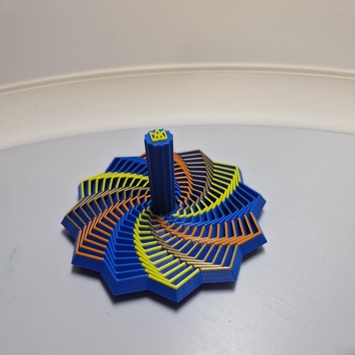 Kinetic spinning top - top,