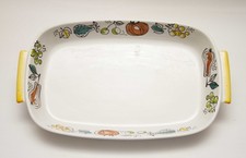 Retro Rorstrand Sweden Granada Rectangle Vintage Oven Dish Vegetable Serving