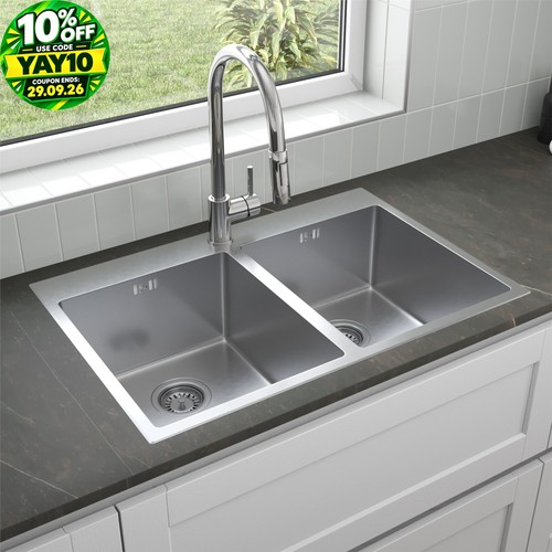 Double bowl kitchen - double,