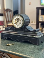 C. Detouche Fourn De La Ville De Paris Marble Clock