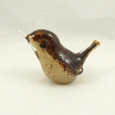 Langham Glass Paperweight Wren