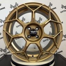 Set 4 Alloy Wheels Compatible Genuine Peugeot 206 208 307 308 2008 3008 1007