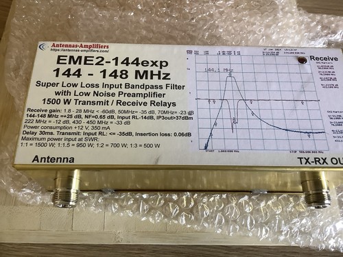 144mhz lna amplifier - lna, with