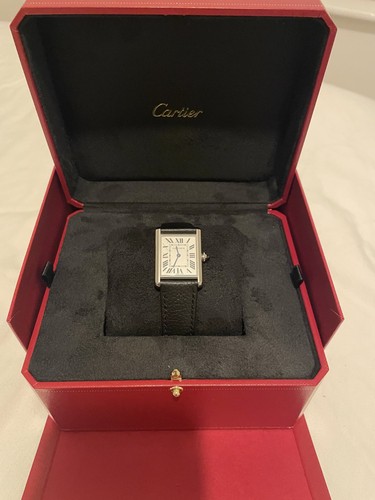 Cartier tank must watch - cartier,