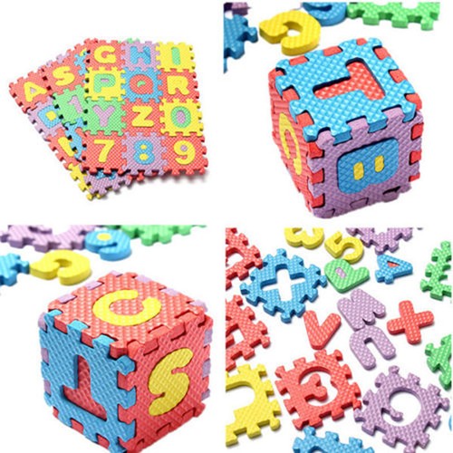 36pc intellectual toy foam - intellectual,