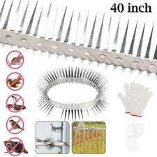 Raccoon Squirrel Spikes Stainless Steel Fence for Bird Feeder Pole,Tree Baffle